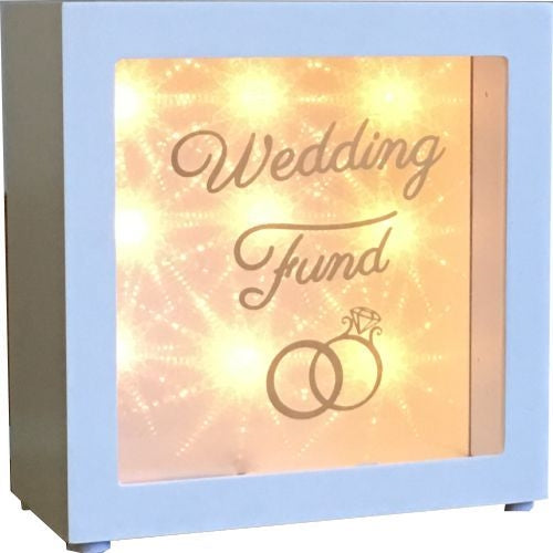 Discontinued LED Wedding Fund Money Box - Oz General Store
