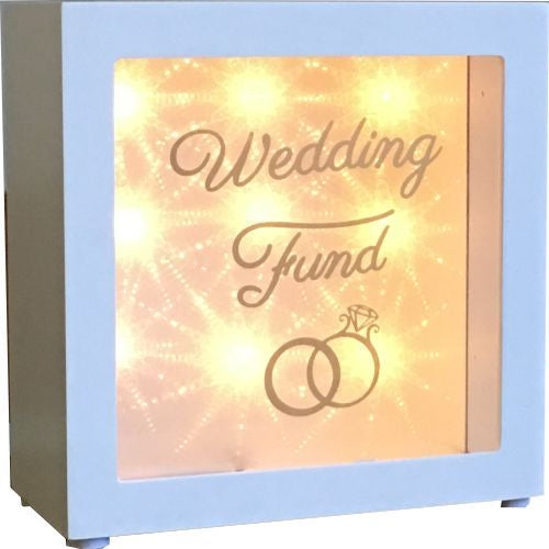 LED Wedding Fund Money Box