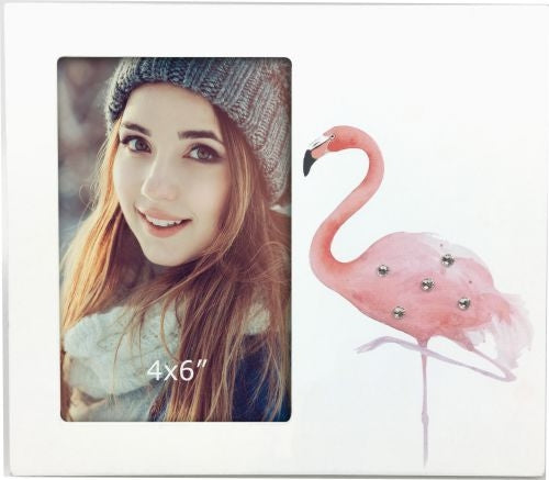 Photo Frame with Flamingo 6" x 4"