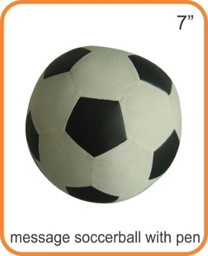 Message Soccer ball & Signature Pen 7"