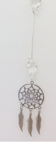 Suncatcher with Hollow Style Silver Dream Catcher (Variants: no Box/Gift Box)