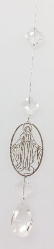 Suncatcher with Hollow out Saint Mary Image