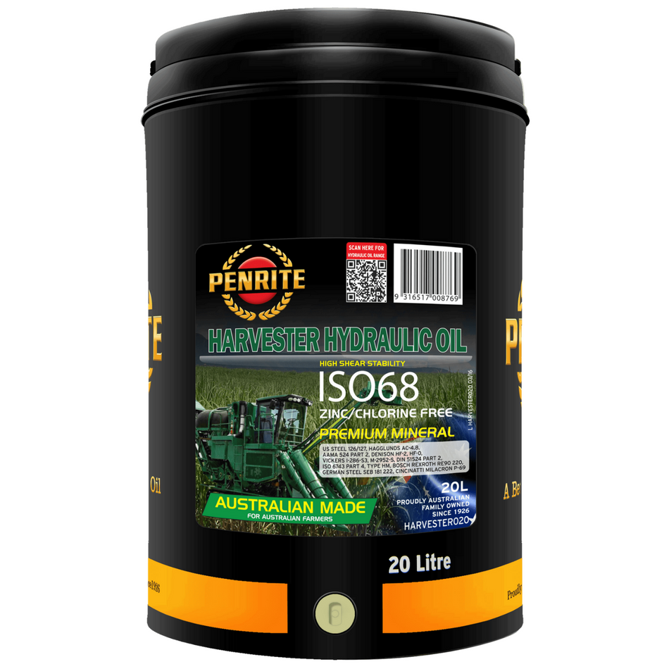 Penrite Harvester Hydraulic Oil 20L