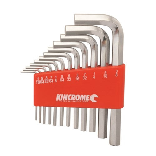 HEX KEY SET 12 PIECE IMPERIAL 1