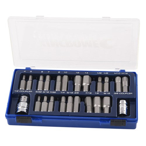 HEX & SPLINE DRIVE SET 23 PIECE 12 DRIVE 1