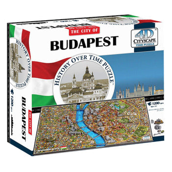 4D Cityscape: Budapest 1200 Pieces