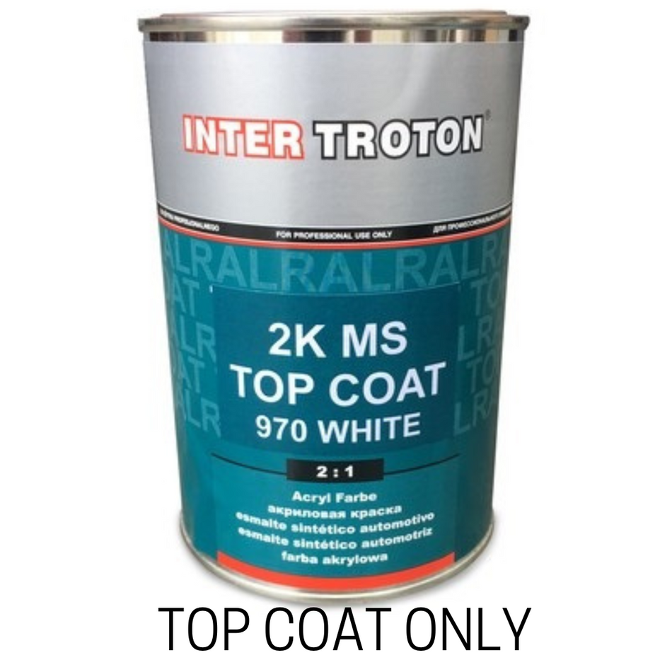 Troton 2K Top Coat MS Gloss 2:1 (2 Sizes/Colours Available)