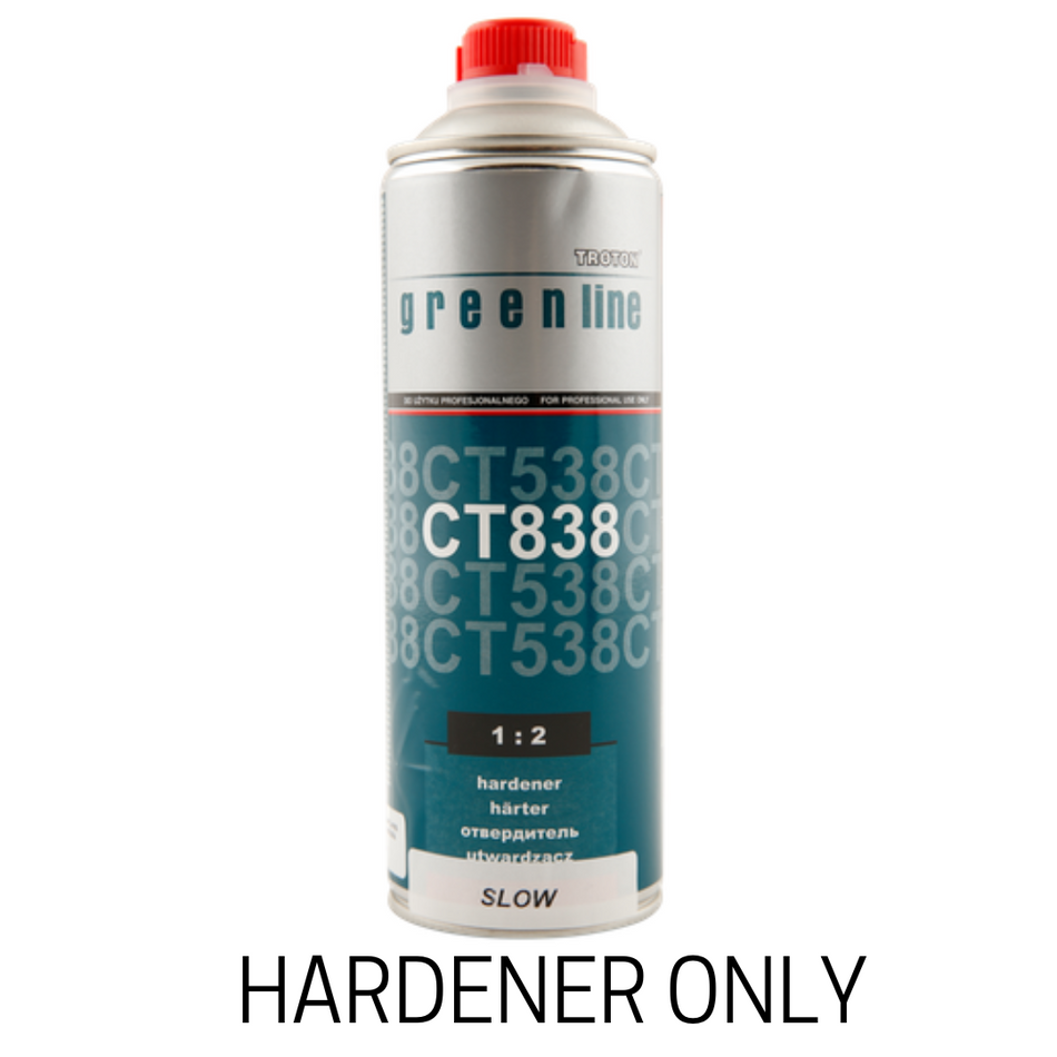 Troton CT838 MS Clear Coat Hardener (2 Sizes Available) (3 Speeds Available)