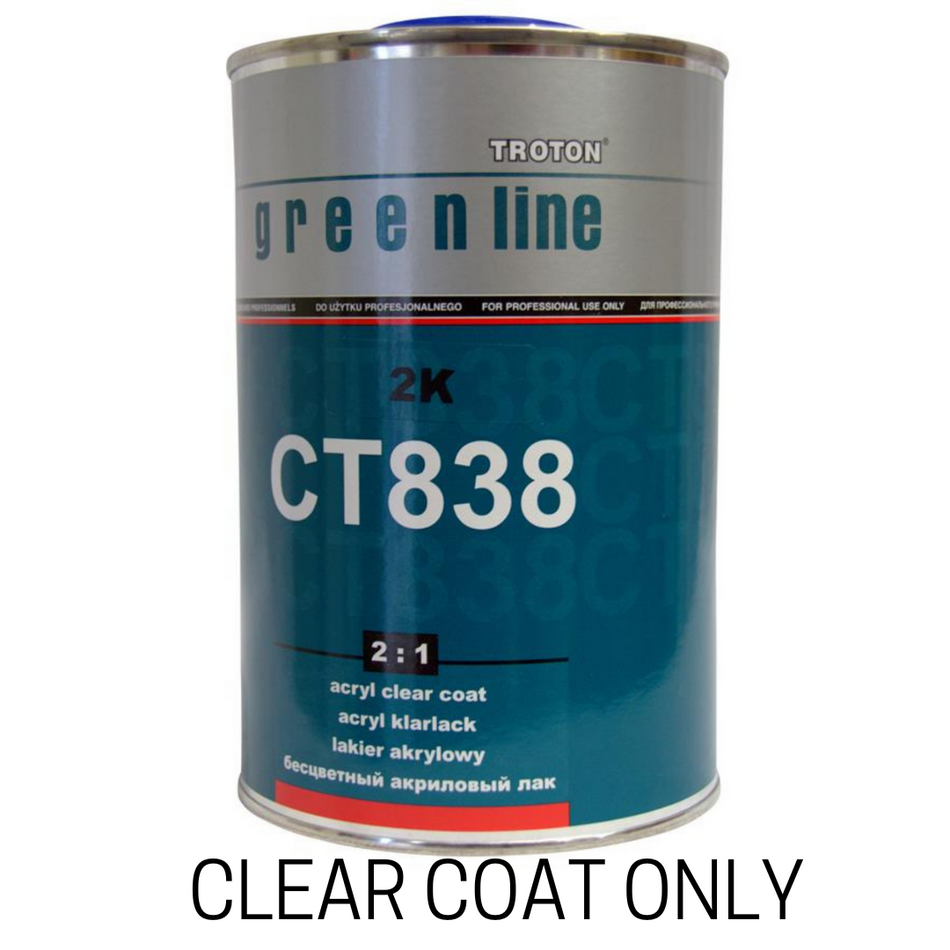 Troton CT838 MS Clear Coat 2:1 (2 Sizes Available)