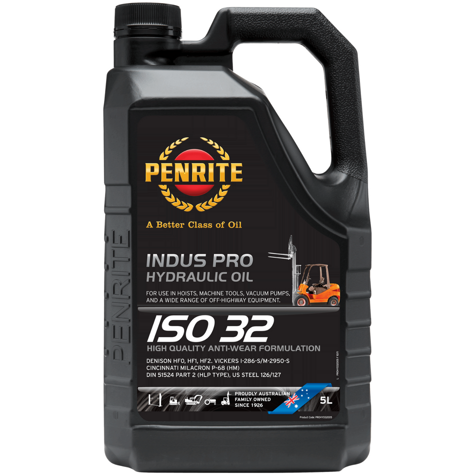 Penrite Indus Pro Hydraulic (3 Styles Available) (2 Sizes Available)
