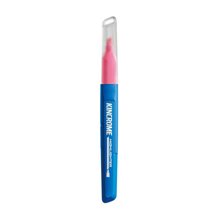 Kincrome Highlighter Marker Chisel Tip  -  pink