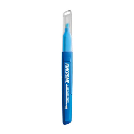 Kincrome Highlighter Marker Chisel Tip  - blue