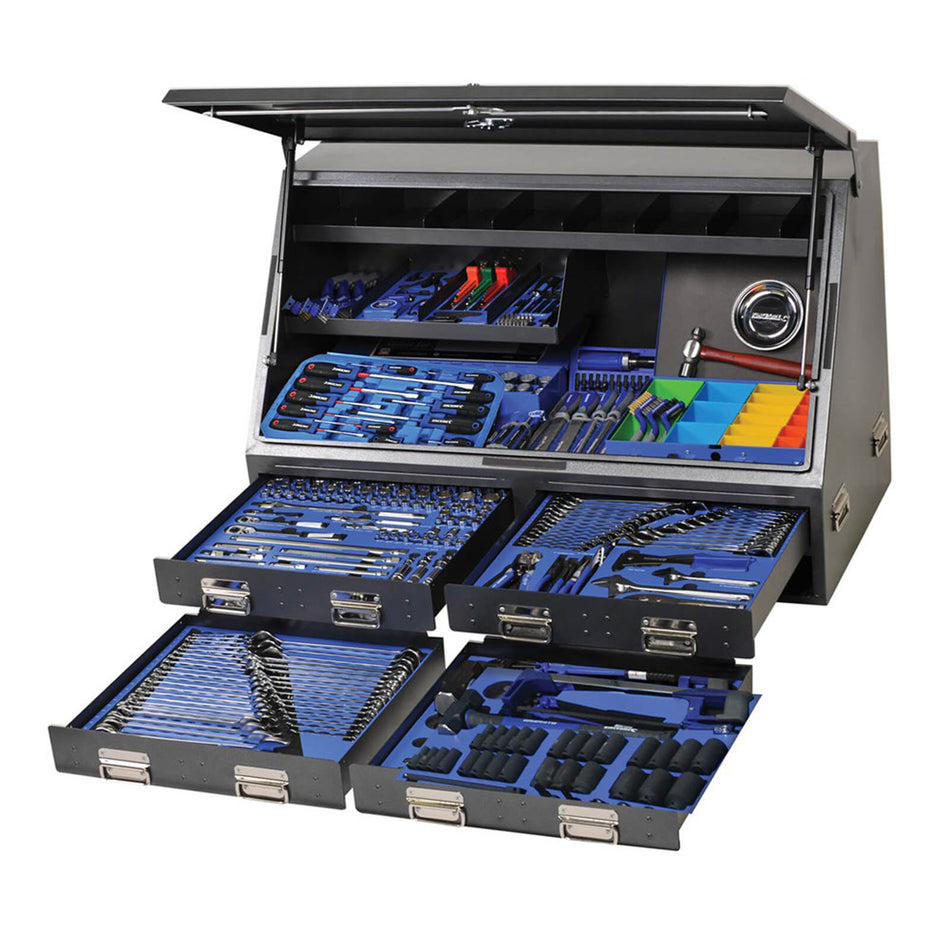 Kincrome Upright Truck Box Tool Kit 386 Piece 4 Drawer 47"  (2 Colours Available)
