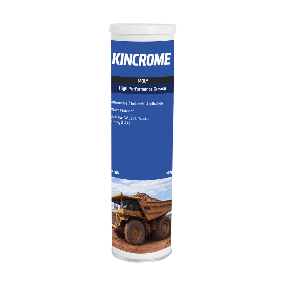 Kincrome High Performance Moly Grease Cartridge 450G