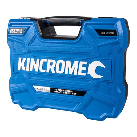 Kincrome Standard & Deep Impact Socket Set 30 Piece 1/2" Drive