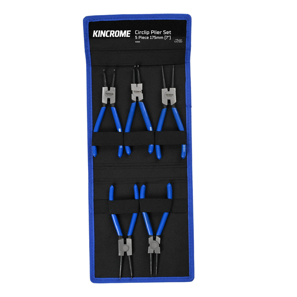 Kincrome Circlip Pliers Set 5 Piece