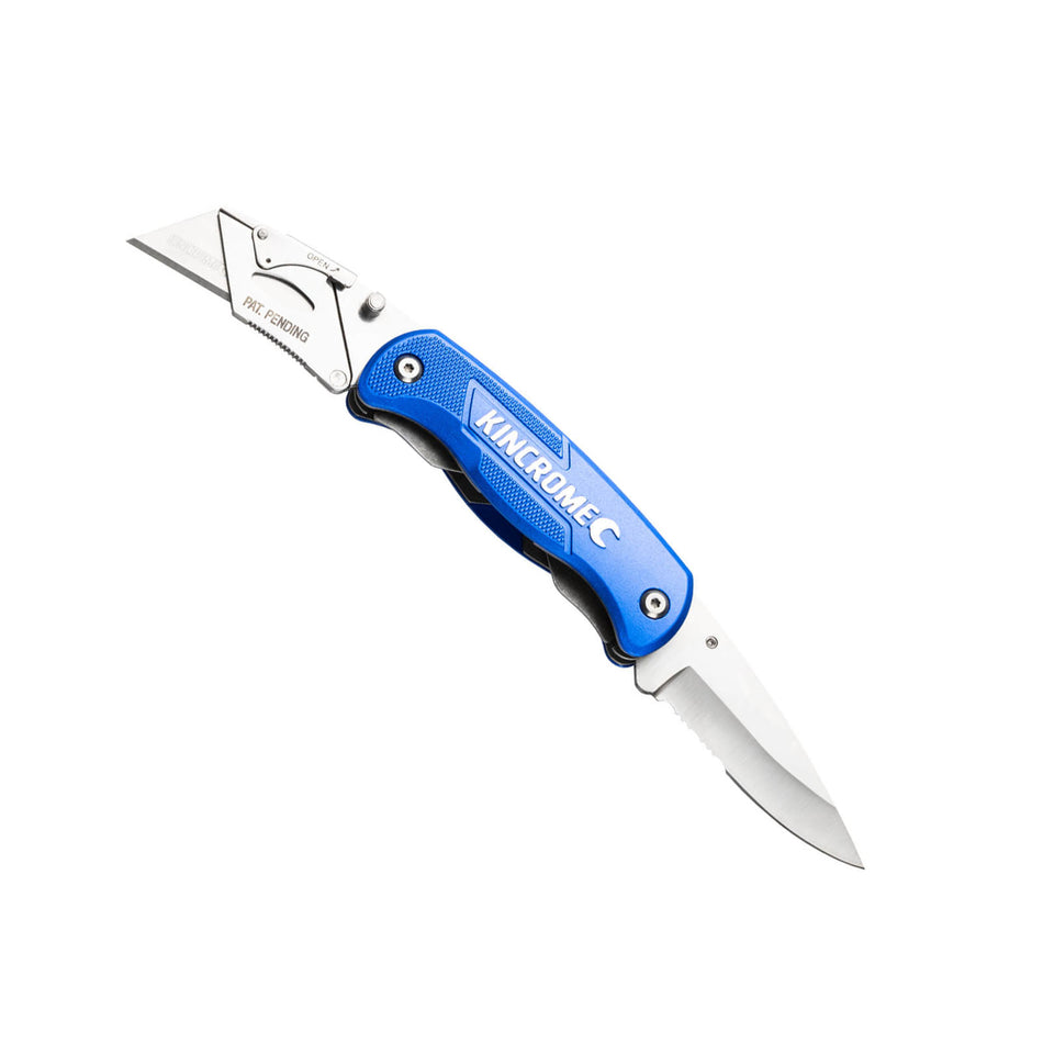 Kincrome Folding Utility Knife Twin Blade