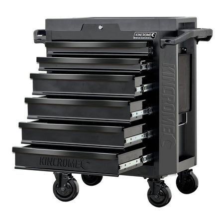 Kincrome Contour Tool Trolley 6 Drawer Black Series - details