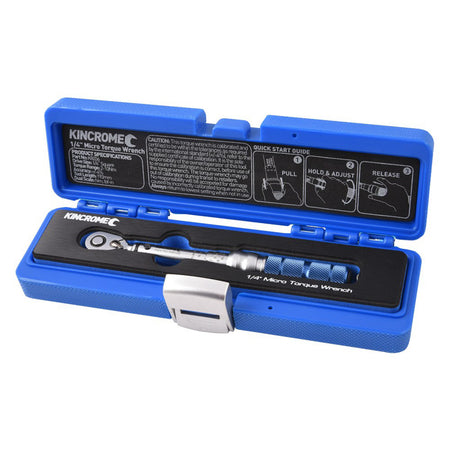 Kincrome Torque Wrench Micro Click-Type 1/4" Drive 3