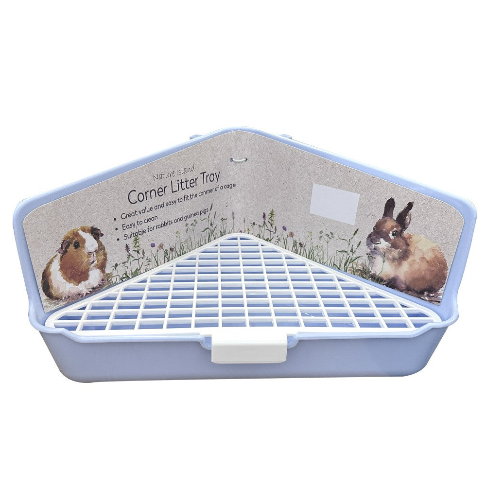 Nature Island Corner litter Tray Large (4 colours available