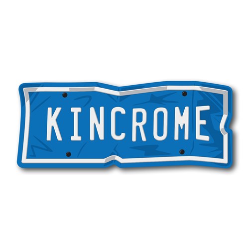 Kincrome Assorted Stickers - Dented Kincrome Number Plate