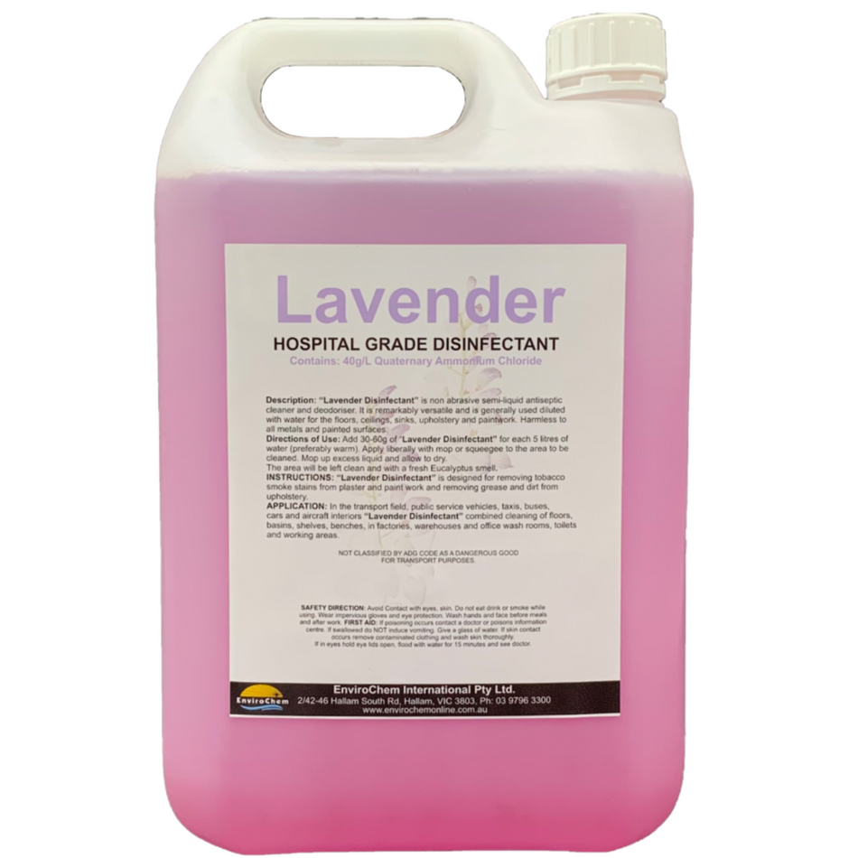 Envirochem Lavender Disinfectant (2 Sizes Available)