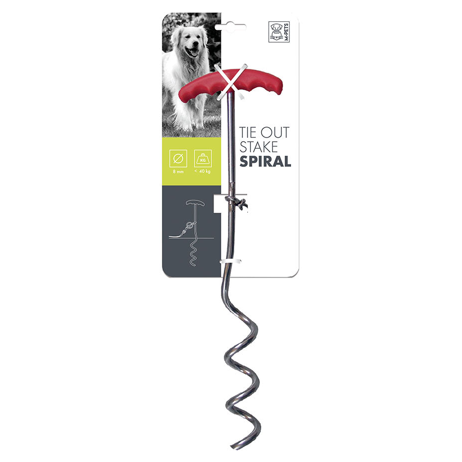M-PETS Tie Out Stake Spiral- 40Kg