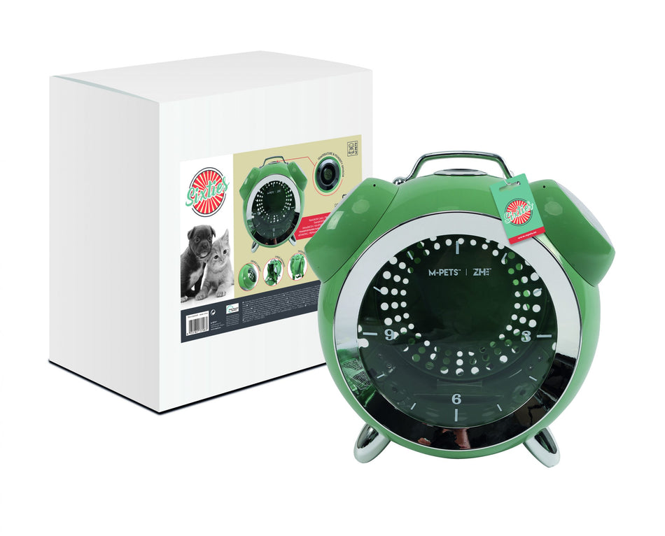M-PETS Sixties Clock Pet Carrier (3 colours available)