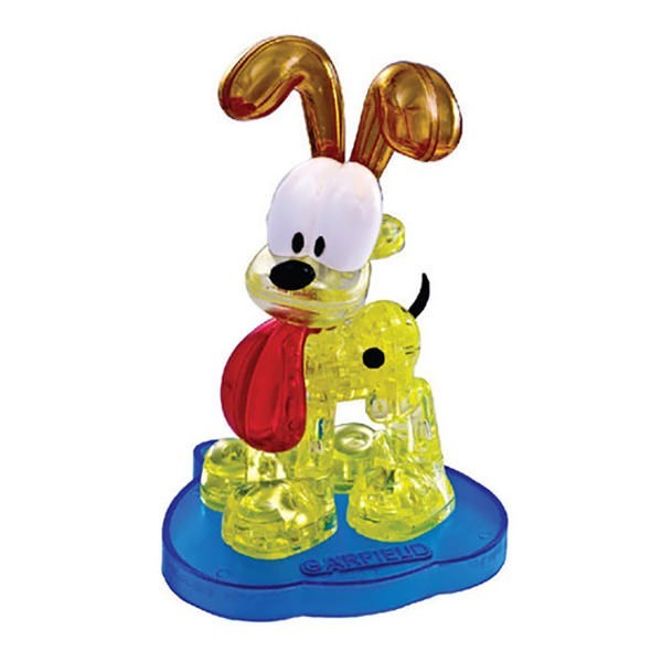 3D Clear Odie Crystal Puzzle