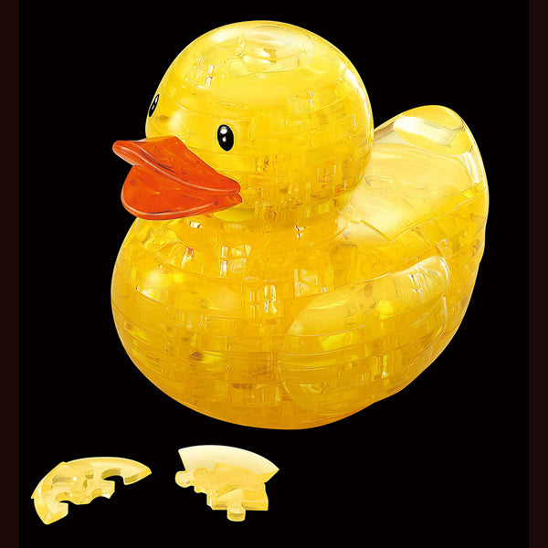 3D Rubber Duck Crystal Puzzle