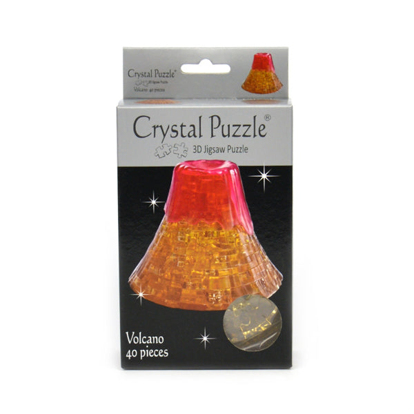 3D Volcano Crystal Puzzle