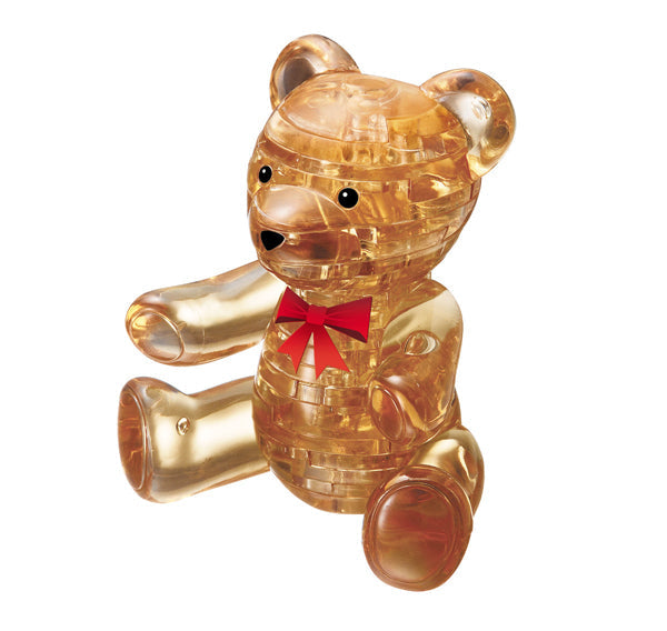 3D Brown Teddy Crystal Puzzle