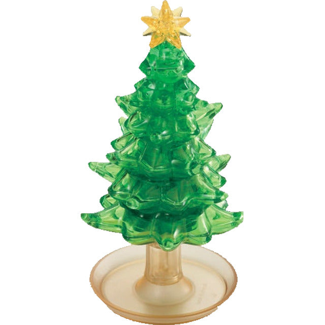 3D Green Tree Crystal Puzzle