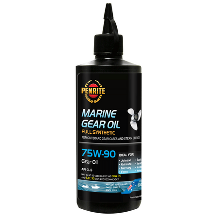 Penrite Marine Gear Oil 75W-90 (Full Syn.) 500ml MAR79500005