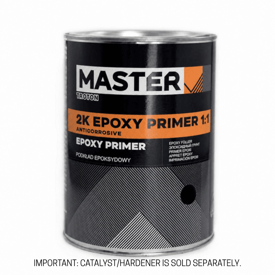 Master Epoxy Primer 1:1 Black (2 Sizes Available)