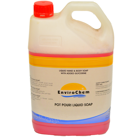 Envirochem Pot Pouri Liquid Soap (Pink Soap) 5L