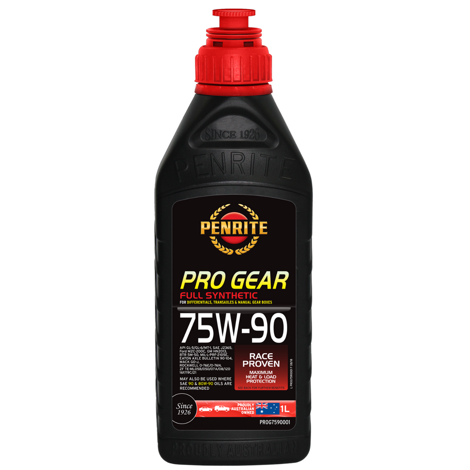 Penrite Pro Gear 75W-90 (3 Sizes Available)