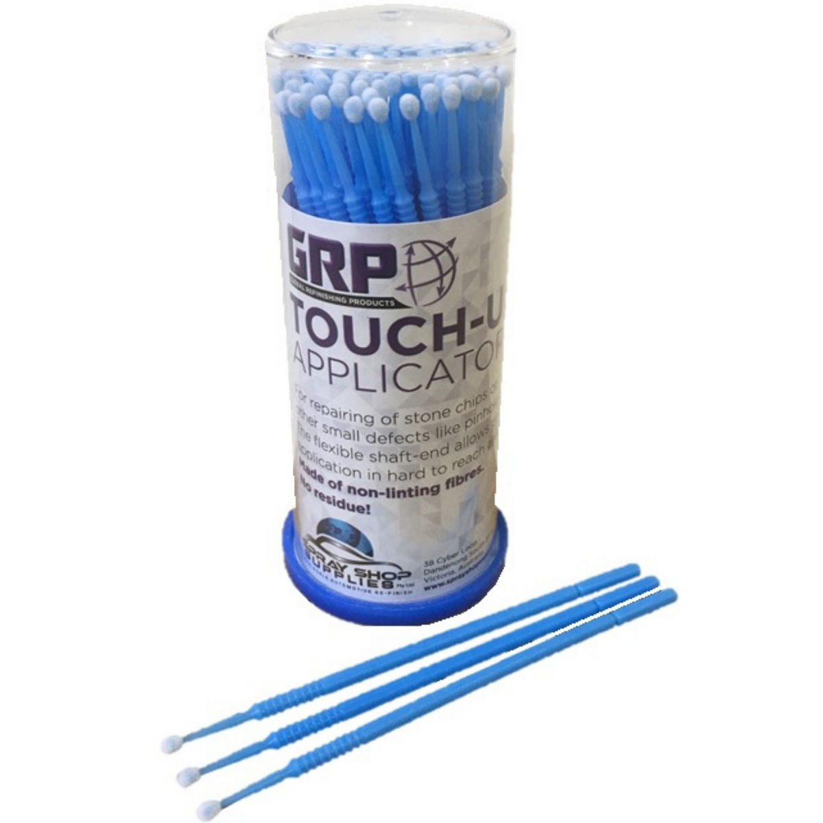Sponge Microbrush Paint Touch-up Microbrush - Tube of 100 (3 Sizes Available) - Oz ...
