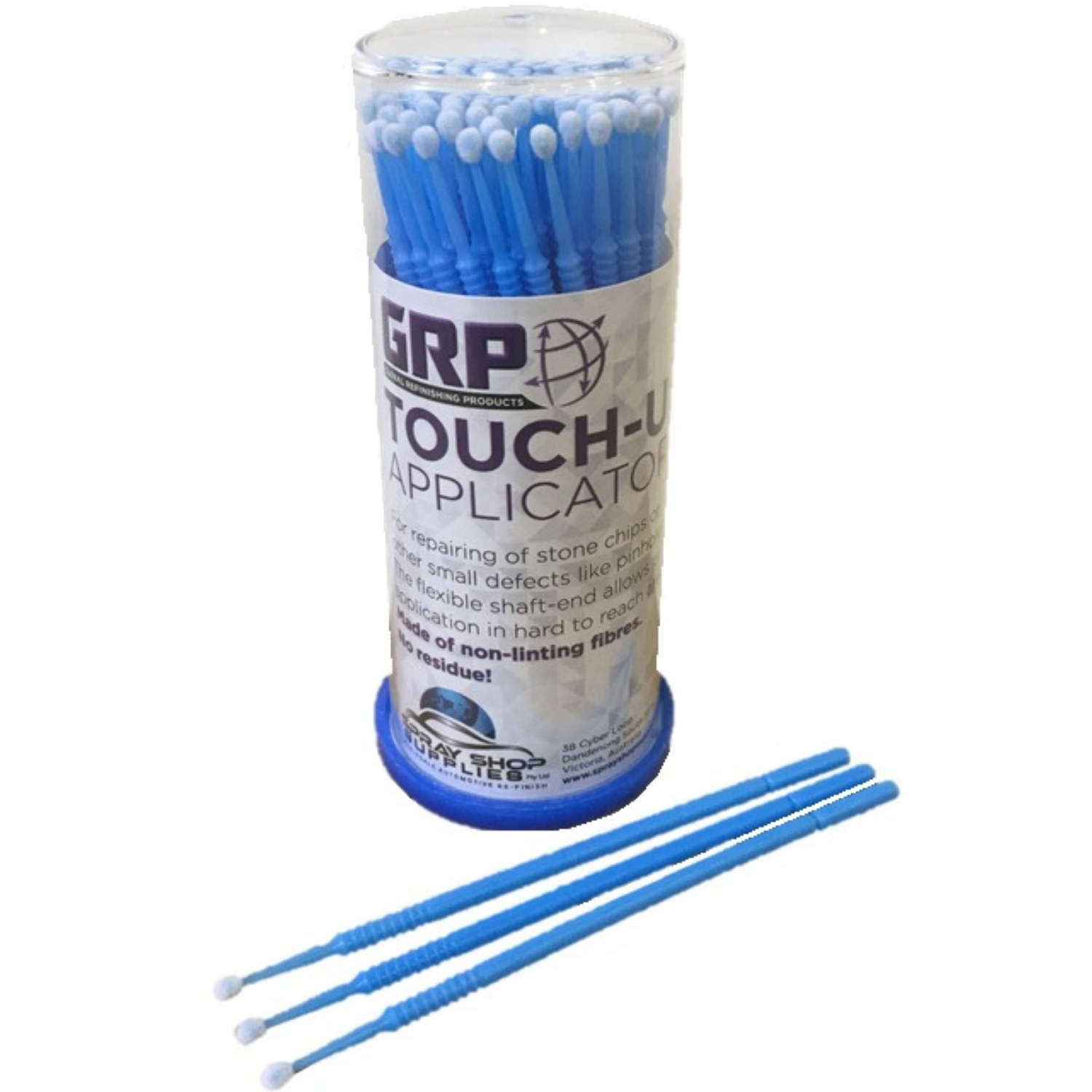 Paint-Touch-up-Microbrush-Blue-2.0mm-Tube-of-100_V