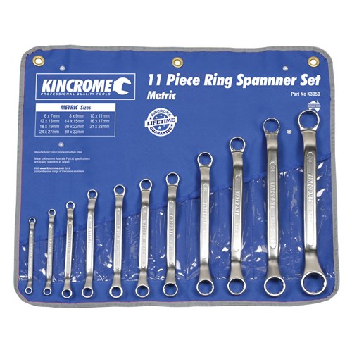 RING SPANNER SET 11 PIECE 1