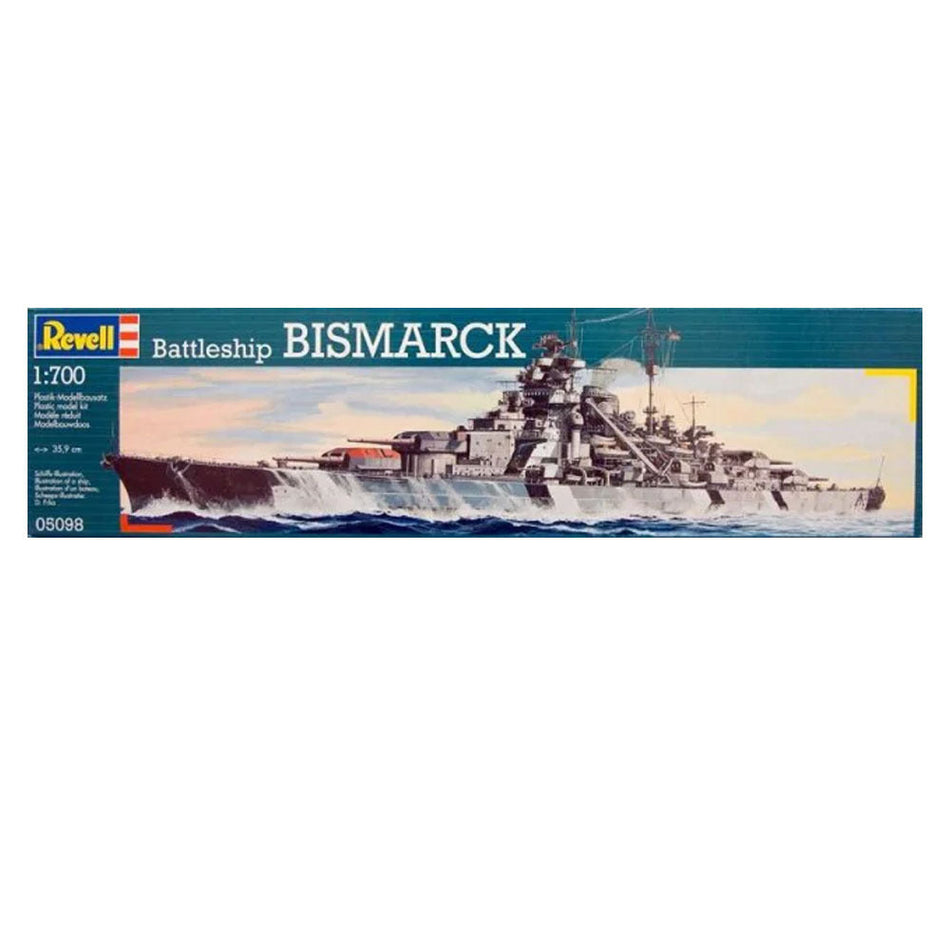 Revell 1/700 Battleship Bismarck Plastic Model Kit