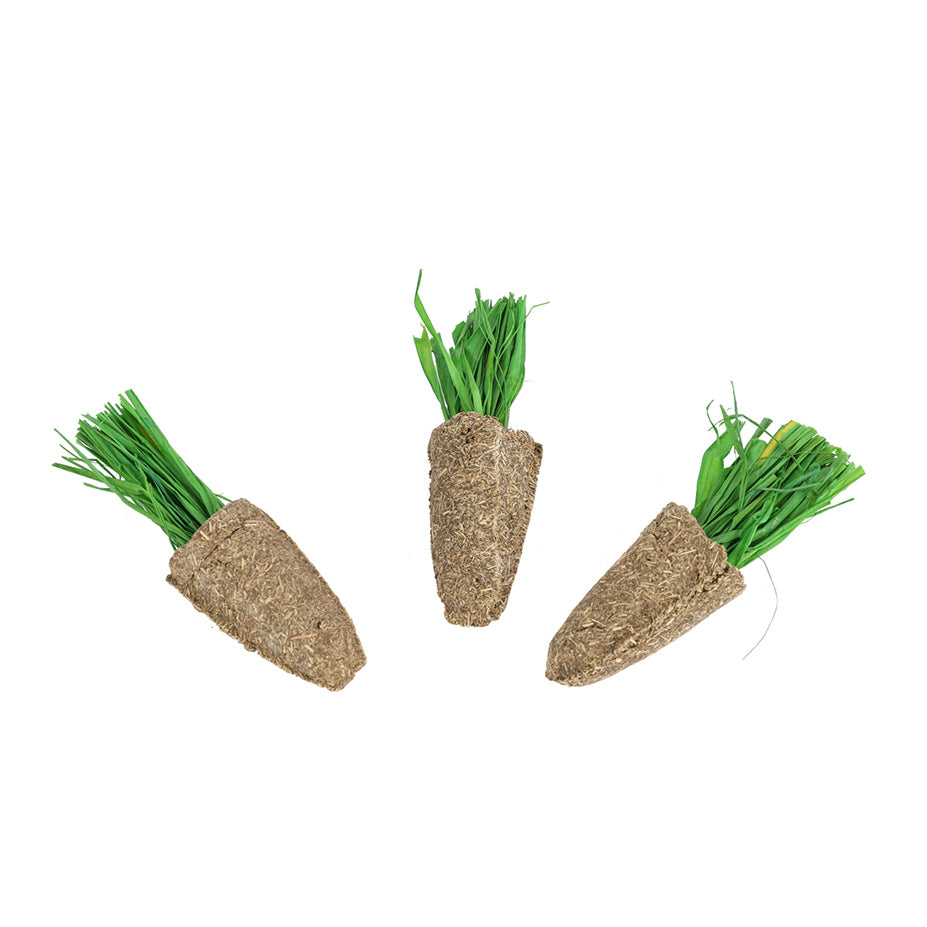 Nature Island Small Pet Edible Alfalfa Carrots - 3 Pack