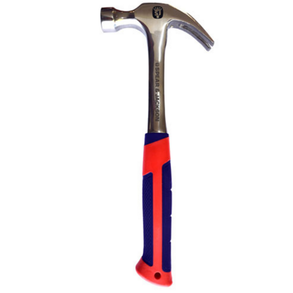 CLEARANCE- Spear & Jackson Claw Hammer Allsteel Handle 24oz 680g