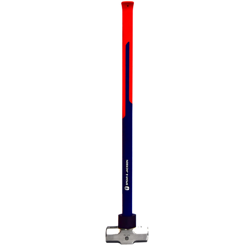 RUNOUT STOCK- Spear & Jackson Sledge Hammer Fibreglass Handle - Pinned Head (2 Sizes Available)