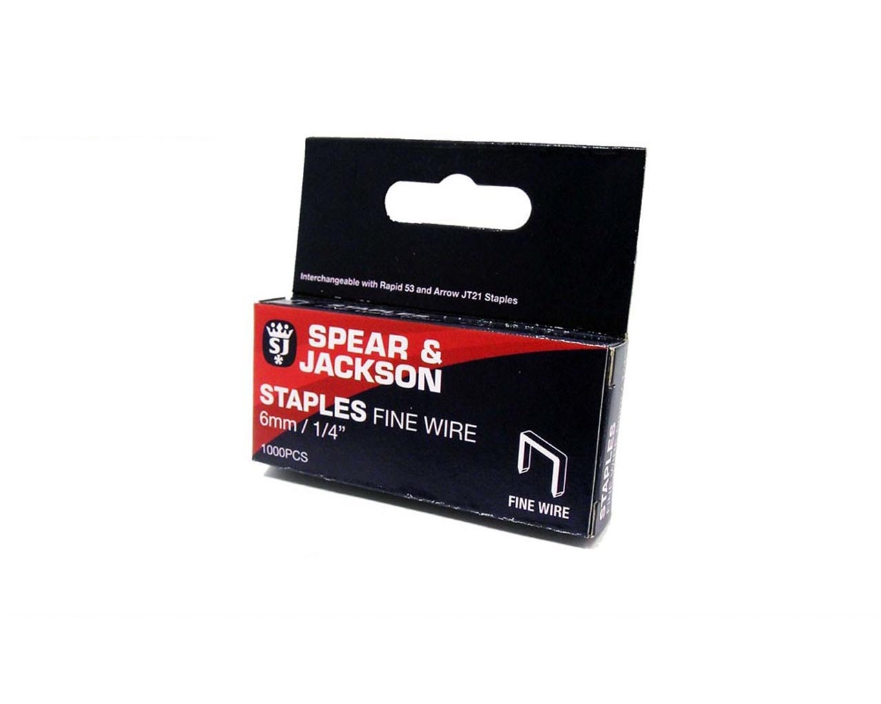 Staples Fine Wire 6mm