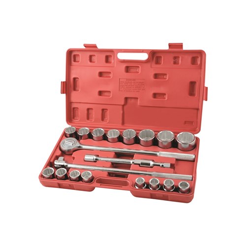 SOCKET SET 20 PIECE 34 DRIVE - METRIC 1