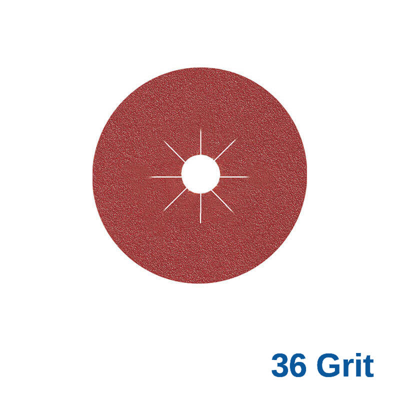 Smirdex Fibre Disc 100mm 36 Grit Pk25