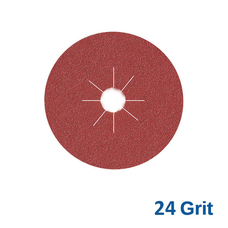 Smirdex Fibre Disc 115mm 24 Grit Pk25