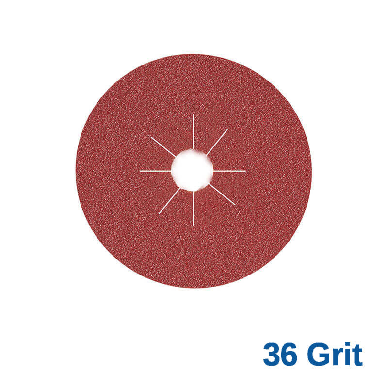 Smirdex Fibre Disc 115mm 36 Grit Pk25