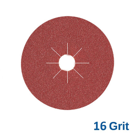 Smirdex Fibre Disc 125mm 16 Grit Pack of 25